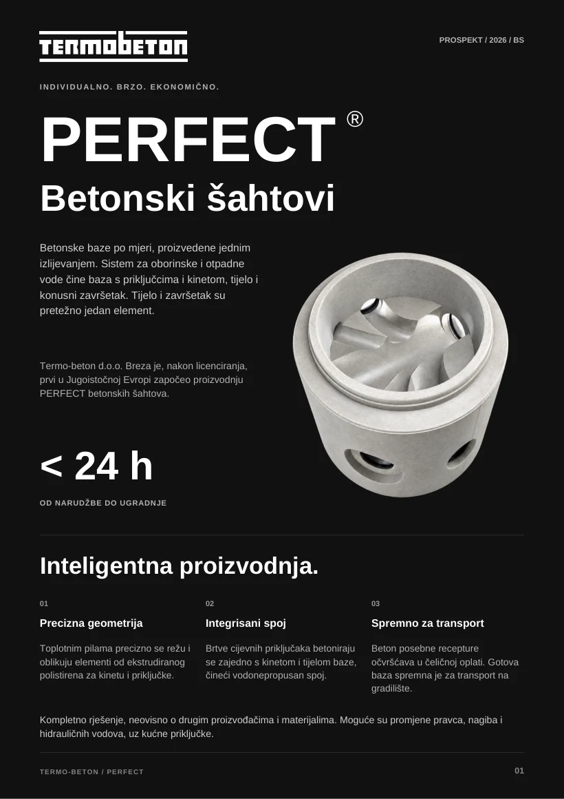 Naslovnica dokumenta Prospekt