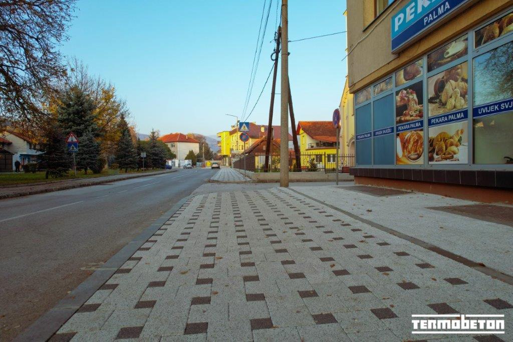 Općina Breza – Obnavljanje i sanacija trotoara u užem urbanom dijelu grada
