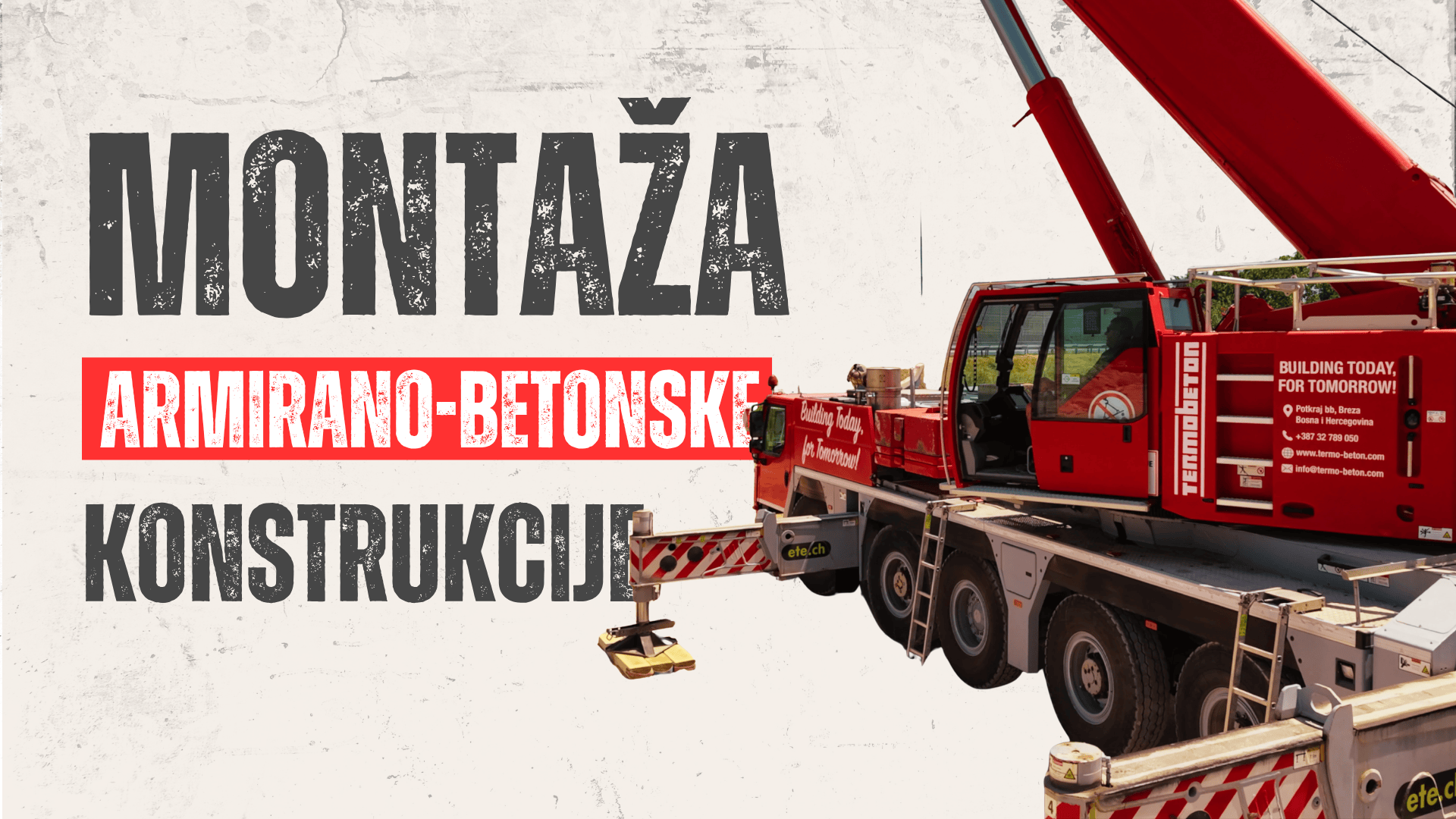 Izgradnja i montaža AB konstrukcije poslovno-skladišnog objekta za Dinalsa d.o.o Sarajevo
